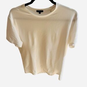 Patrick Assaraf white t-shirt medium